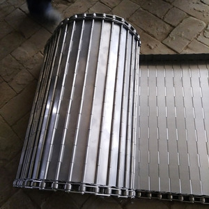 Gıda, konserve gıda, ilaç, içecek için paslanmaz çelik <span class=keywords><strong>Metal</strong></span> plaka konveyör bandı - Product Image 2