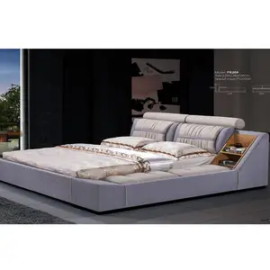 Blanco gris barato dormitorio muebles sofá cama para la venta Filipinas