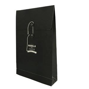 Phong Bì Kinh Doanh Giấy Oem Với Dây Thừng, Túi Tập Tin, Phong Bì Văn Phòng Có Thể Mở Rộng Bí Mật Với In Logo - Product Image 5