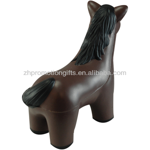 Pu cavallo palle anti-stress, animale regali promozionali stress palle - Product Image 4