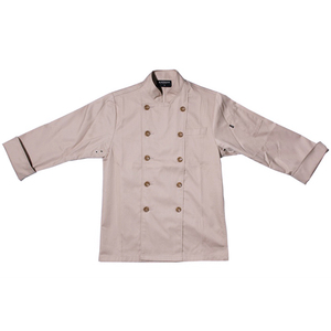 Uniformi da ristorante di alta qualità uniforme da cuoco in stile giapponese cachi per divise da ristorante - Product Image 4
