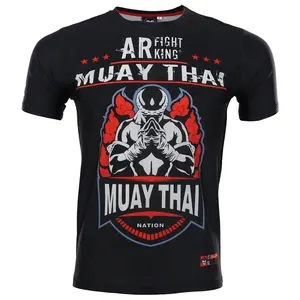 Одежда для боевых искусств сублимационная компрессионная рубашка Jiu Jitsu рубашка боевая одежда