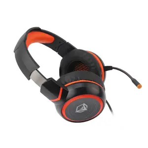 Grosir Headset Peredam Kebisingan Kabel 7.1 Headphone Earphone Gaming Suara Surround dengan Mikrofon untuk Gamer