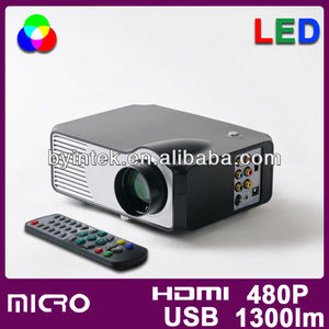 televisión de alta definición hdmi usb hd 1300lm multimedia de bolsillo <span class=keywords><strong>pico</strong></span> mini tv lcd led <span class=keywords><strong>proyector</strong></span> - Product Image 1