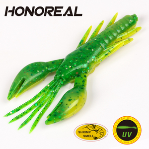 HONOREAL พลาสติกอ่อนเหยื่อ 95 มิลลิเมตรตกปลา Lure <span class=keywords><strong>Crawfish</strong></span> - Product Image 6
