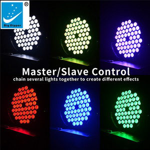 Betopper LED DJ par luz 54x3 W RGB LED etapa luces 180 W LPC007 - Product Image 1