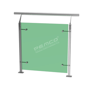 Mới Nhất Ban Công Lan Can Thiết Kế Nhanh Chóng Giao Hàng Sảnh Cầu Thang Lan Can Kính Lan Can - Product Image 2