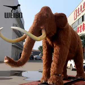 Eis alter angepasst leben größe animatronic mammoth