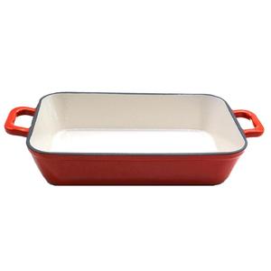 Poêle à 60 plats en fonte émaillé, ustensile de cuisine, rôtissoire pour cils - Product Image 1