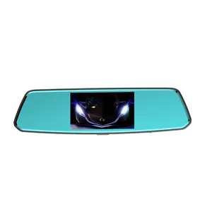 GERMIDกล้องมองหลังติดกล้องDvr GPCV6248,กระจกมองหลังโปรแกรม5นิ้ว1080Pพร้อมเลนส์คู่ในตัวกล้องDVRกระจกป้องกันแสงสะท้อน