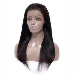 Trước Nhổ Cơ Sở Lụa Thụy Sĩ <span class=keywords><strong>360</strong></span> Ren Phía Trước, Tai Đến Tai <span class=keywords><strong>360</strong></span> Ren Phía Trước Đóng Cửa Với Brazil Tóc Con Người Bó - Product Image 1