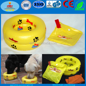 inflatable dog bowl