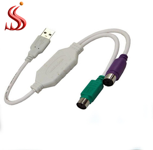 Cable USB 2.0 a <span class=keywords><strong>PS</strong></span>/2 para Teclado y Ratón, Cable Adaptador USB a Mini-Din de 6 Pines, Convertidor Adaptador USB a Doble <span class=keywords><strong>PS</strong></span>/2 PS2 - Product Image 4