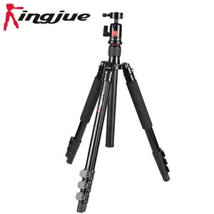 Kingjue private label products portable aluminum light Camera Tripod stand BT-228+QB-0T