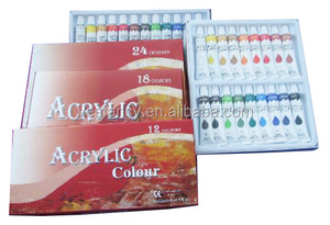 Muestras gratis 18 colores de acrílico <span class=keywords><strong>liquitex</strong></span> pintura 12 ml tubo de acrílico - Product Image 4