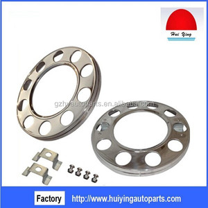 Housse de <span class=keywords><strong>roue</strong></span> centrale en acier inoxydable 22.5, accessoires extérieurs pour bus - Product Image 4