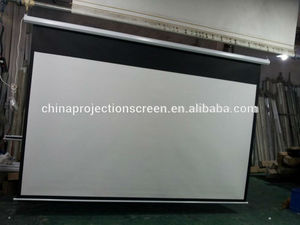 16:9 / <span class=keywords><strong>4</strong></span>:3 / 1:1 sala de reuniones pantalla eléctrica / pantalla de proyección / pantalla de proyección motorizada - Product Image 4