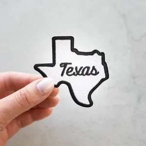 Hoge Kwaliteit Texas Patch Geborduurde Iron On Patches Houston Dallas Austin Badges Groothandel Custom Patch Badges