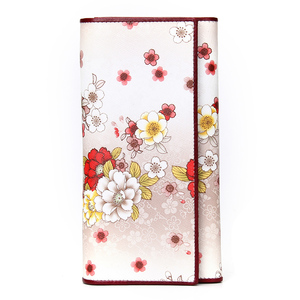 Portafoglio lungo da donna stampato su misura con copertura RFID con chiusura integrata custodia per <span class=keywords><strong>cellulare</strong></span> in vera pelle - Product Image 6