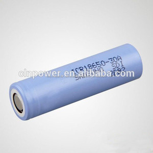 <span class=keywords><strong>Samsung</strong></span> ICR18650-30a 18650 3000 mah <span class=keywords><strong>3.7</strong></span> <span class=keywords><strong>v</strong></span> batería de iones de litio - Product Image 1