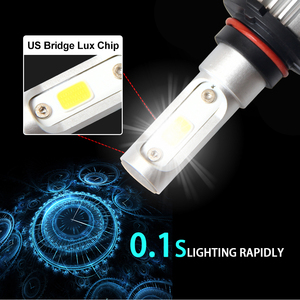 Auto Led 12 V Kits COB S9 h4 h7 coche led bombillas - Product Image 2