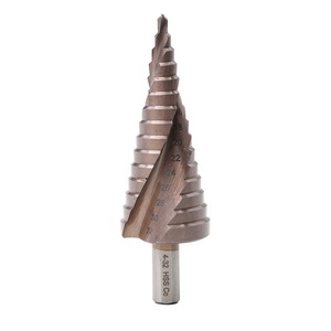 HSS M35 muslimate <span class=keywords><strong>Step</strong></span> cobalto Triangularl manico punte per trapano a gradino scanalate a spirale per il taglio del legno - Product Image 6
