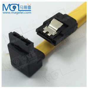 Cable de datos Sata una curva cabeza con <span class=keywords><strong>metralla</strong></span> puerto serie y cable de disco duro - Product Image 3