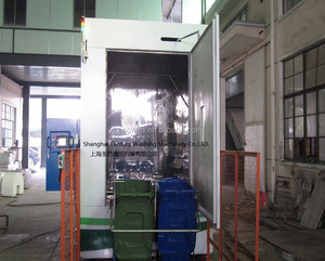 Full Automation <strong>Wheelie</strong> <strong>Bin</strong> Cleaning Machine - Product Image 5