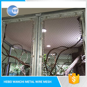 Vente chaude 7*7 ss fil corde maille/haute résistance en acier galvanisé filet volière - Product Image 4