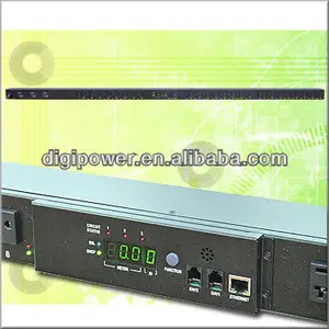 Los puertos 24 115v 30 amp ip pdu, por salida del interruptor y el monitor