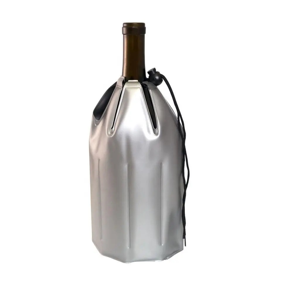 Kamt Fashion Style PVC Gel Ice Pack Wine Bottle Cooler