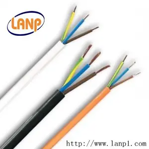 1.5mm 3 Core White Electrical Flex / Cable / Wire. 240 Volt Mains Lead 13 Amp