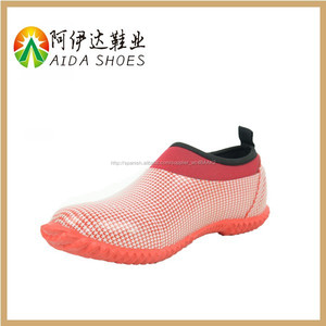 Mujeres <span class=keywords><strong>de</strong></span> goma <span class=keywords><strong>de</strong></span> neopreno rojo botas <span class=keywords><strong>de</strong></span> <span class=keywords><strong>jardín</strong></span> - Product Image 3