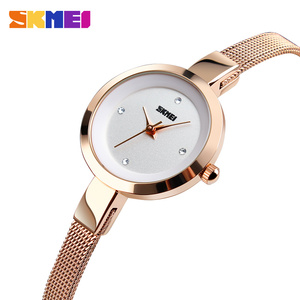 SKMEI Brand 1390 orologi minimalisti per le donne <span class=keywords><strong>orologio</strong></span> da polso con quadrante <span class=keywords><strong>piccolo</strong></span> in cristallo di diamante da <span class=keywords><strong>donna</strong></span> di moda di lusso - Product Image 4