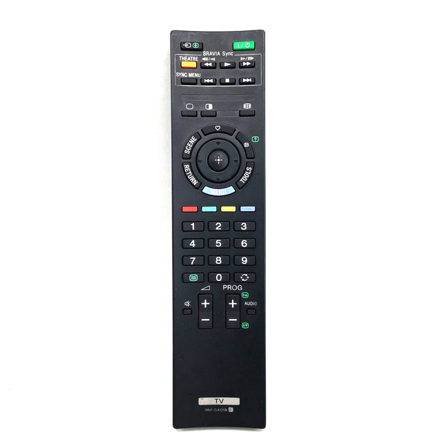 TV Remote Control RM-GA019 for Sony BRAVA LCD LED TV