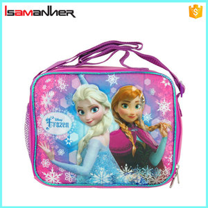 Frozen <span class=keywords><strong>Anna</strong></span> <span class=keywords><strong>Elsa</strong></span> souple refroidisseur boîte à lunch, Enfants mignons congelés sac à lunch - Product Image 1
