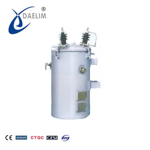 Transformador de Distribución Monofásico de 50KVA 13.8KV para Montaje en Poste, Precio Rural de <span class=keywords><strong>5</strong></span> Kva - Product Image 1