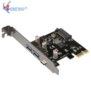 VL805 Diewu Pci-E çift USB3.0 tipi C genişleme kartı