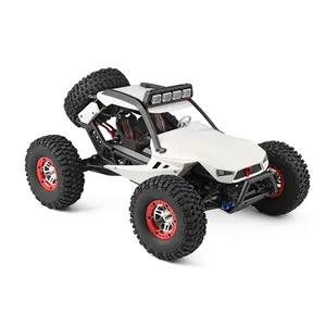 Wltoys 12429 racing carro original 2.4g 4wd 1: carro elétrico com 12 escala, alta velocidade de 45 km/h rock off-road rc veículo crawler presente