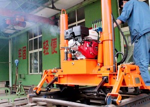Machine hydraulique <span class=keywords><strong>de</strong></span> levage et <span class=keywords><strong>de</strong></span> centrage <span class=keywords><strong>de</strong></span> traverses TIEGONG YQBJ-300*200 en acier au carbone 588 kg – Nouvelle - Product Image 3