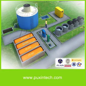 PUXIN 100m3 BiodigesterสำหรับBioปุ๋ยTreatment