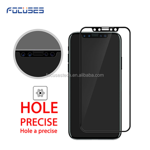 Japón Asahi vidrio curvado en frío <span class=keywords><strong>película</strong></span> de pantalla protectora para iphone <span class=keywords><strong>X</strong></span> 5D Vidrio Templado - Product Image 5