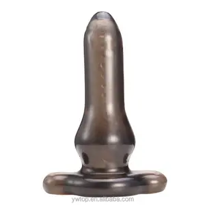 TPE Hollow Anal Butt Plug Anal Sex Toys Clear, Black