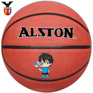 Çocuklar için BSCI/SEDEX/ISO9001 özelleştirme kauçuk basketbol topu