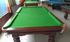 Trung Quốc Làm Cho Luxury 8ft Chất Lượng Cao Gỗ Rắn Bàn Hồ Bơi Mỹ - Product Image 4