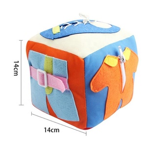 Đầy Màu sắc trẻ em Cube bé giáo dục mềm sang trọng xúc xắc - Product Image 1