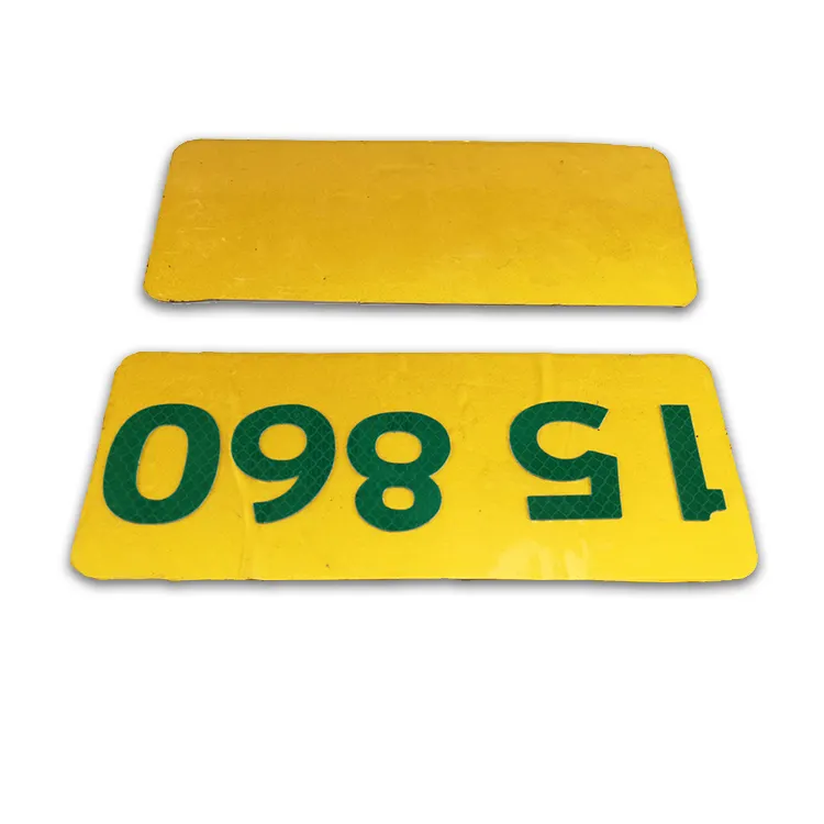 High Visibility Reflective Address Sign For Safety