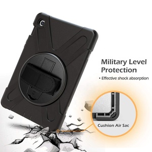 MoKo ISO BSCI Factory Outlet Rotation à 360 degrés Housse de protection complète et robuste pour Samsung <span class=keywords><strong>Tab</strong></span> S5E 10.5 avec dragonne - Product Image 6