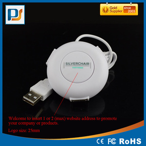 Regalos promocionales Botón inteligente USB con concentrador USB de 3 puertos, llave <span class=keywords><strong>web</strong></span> USB - Product Image 4