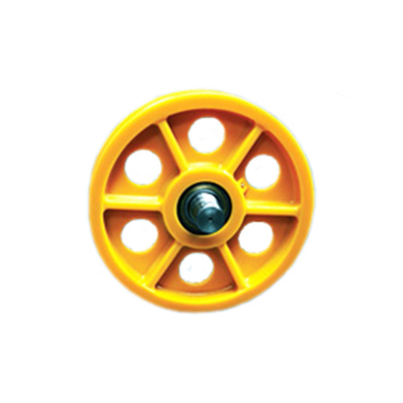 Most effective wire rope drive pulley wheel elevator traction sheave